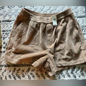 NWT Aerie corduroy shorts